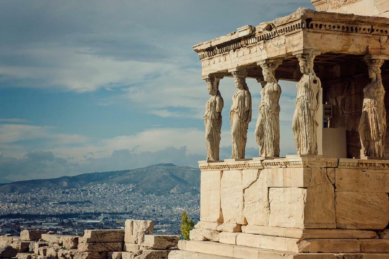 The New Studio Suite Near Akropolis Atenas Exterior foto